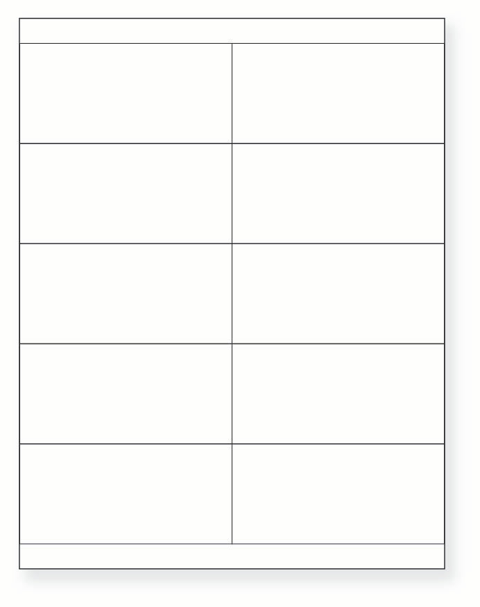 8-1/2 x 11" White Laser Label, 10 Labels per Sheet Measuring 4.25" x 2". SKU: 175W