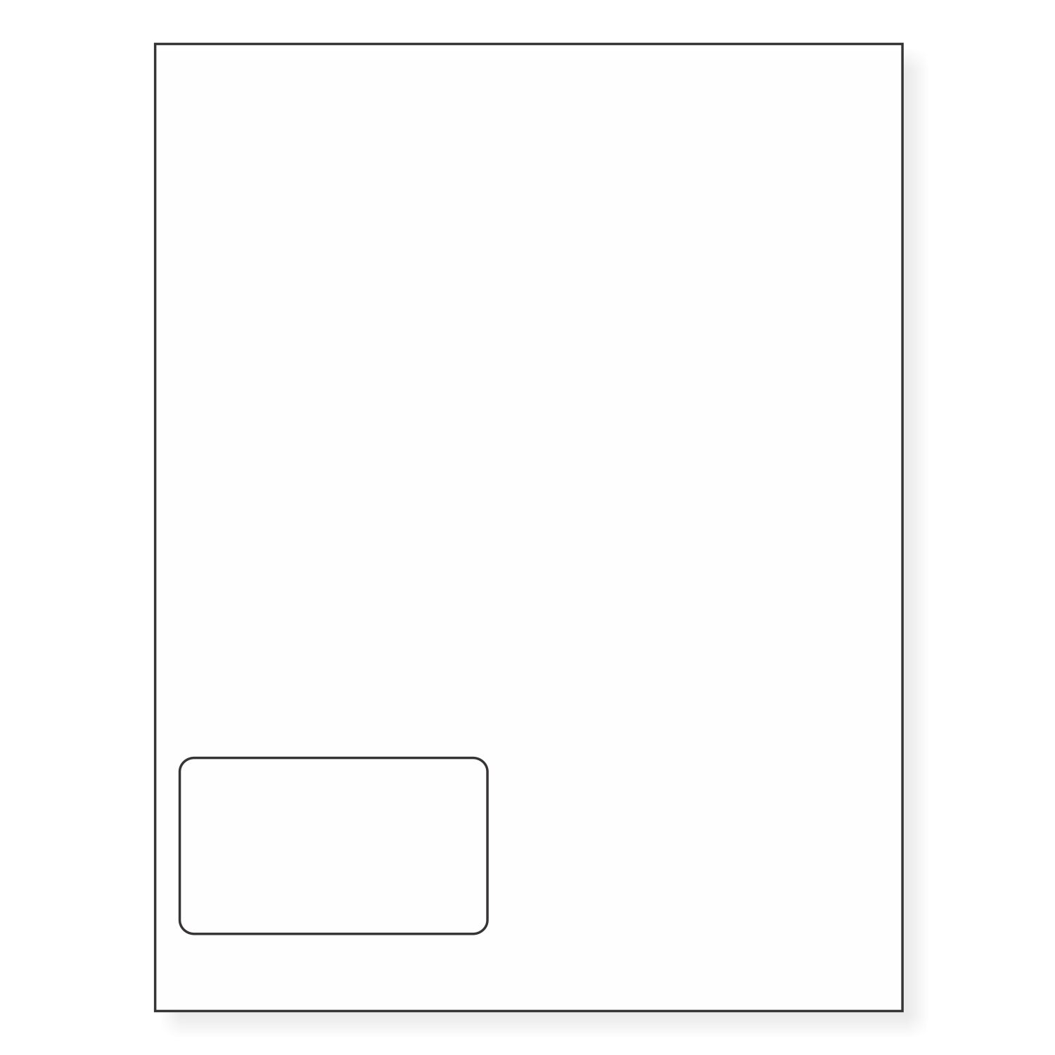 Integrated Label, 1 Label, Size - 3.5" x 2" SKU: IF1009