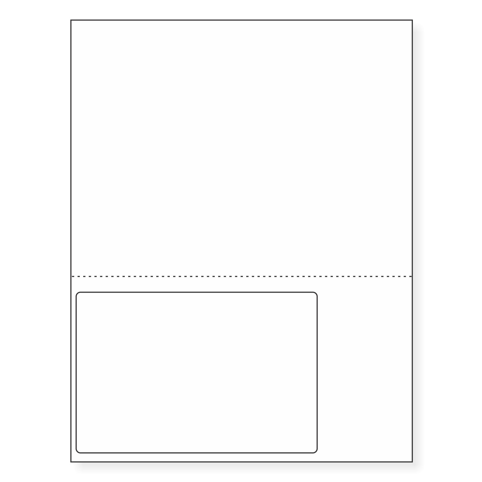 Integrated Label, 1 Label, Size - 6" x 4" SKU: IF1020