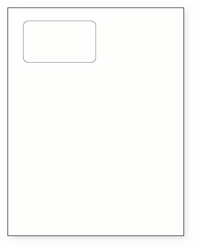 Integrated Label, 1 Label, Size - 3.5" x 2" SKU: IF1008-T