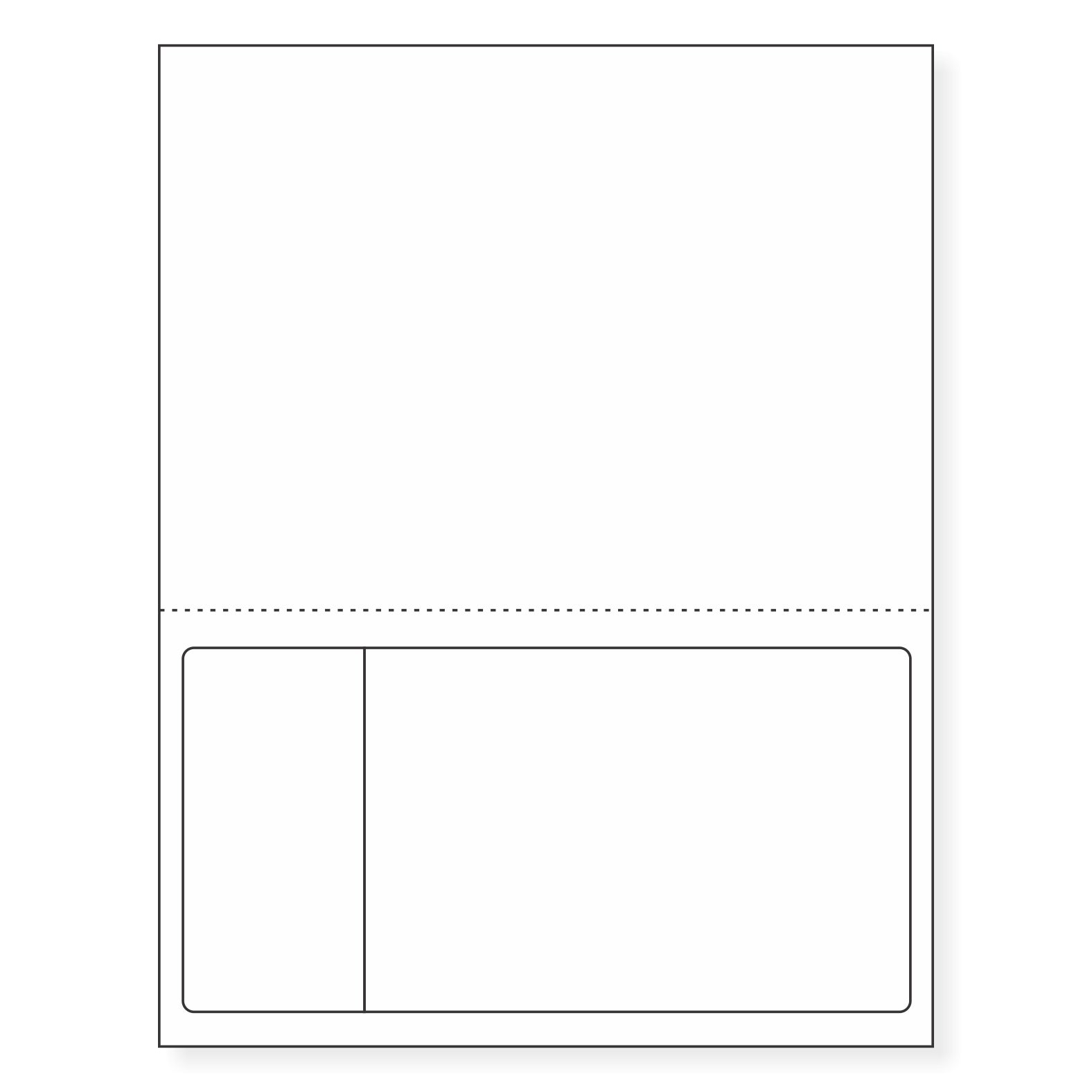 Integrated Label, 2 Labels, Size - 2" x 4" & 4 X 2" SKU: IF1023
