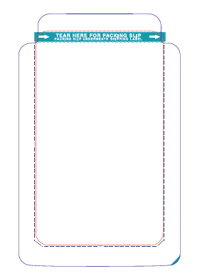 Duplex Thermal 1 Up Shipping Label and Packing Slip. SKU: AA2SS