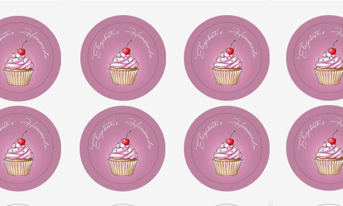 8-1/2 x 11" White Laser Label, 12 Round Labels per Sheet Measuring 2" Round. SKU: B77W