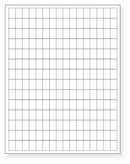 8-1/2 x 11" White Laser Label, 224 Labels per Sheet Measuring 0.5" x 0.75". SKU: 181W