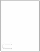 Integrated Label, Label Size: 2" x 1" SKU: IF1001
