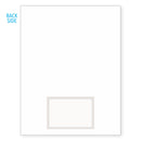 MagNot Repositionable Integrated Card Form, with one 5 mil polyester card at the bottom. SKU: IF1070