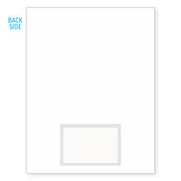 MagNot Repositionable Integrated Card Form, with one 5 mil polyester card at the bottom. SKU: IF1070