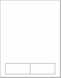 2 Labels -  3.5" x 2"  SKU: IF1010