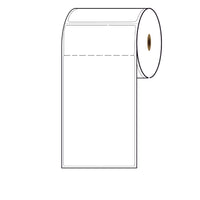 4″ x 6″ With 2" Tab, 185 Labels on Roll with 1" Core, 12 Rolls. SKU: 530706