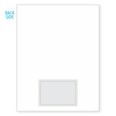 Translucent Repositionable Decal Integrated Form, with one 4 mil Translucent Decal at the bottom. SKU: IF1071