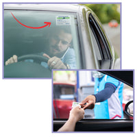 Dual-Card Integrated Form - 7 mil Duplex Polyester Card + Translucent Decal. SKU: IF1072
