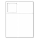 Integrated Label, 1 Label, Size - 2-15/16" x 2.75" Used for Dental Labs, SKU: IF1032