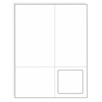 Integrated Label, 1 Label, Size - 2-15/16" x 2.75" Used for Dental Labs, SKU: IF1032
