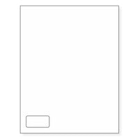 Integrated Label,1 Label, Size: 2" x 1" SKU: IF1001