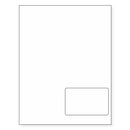 Integrated Label, 1 Label, Size - 4" x 2.5" SKU: IF1013