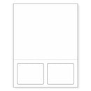 Integrated Label, 2 Labels, Size - 3.5" x 2" SKU: IF1017