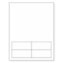 4 Labels - 3.75" x 1.5" SKU: IF1031