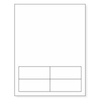 4 Labels - 3.75" x 1.5" SKU: IF1031