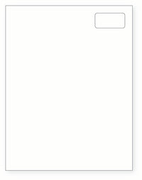 Integrated Label, 1 Label, Size: 2" x 1" SKU: IF1001-T