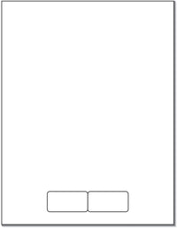 2 Labels - 2" x 1"  SKU: IF1002