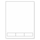 Integrated Label, 3 Labels, Size - 2.562" x 1" SKU: IF1003