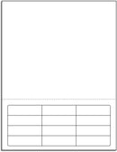 12 Labels -  2.5" x 0.45" SKU: IF1007