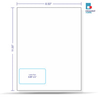 Integrated Label, 1 Label, Size - 3.5" x 2" SKU: IF1009