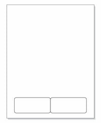 2 Labels - 3.5" x 1.5" SKU: IF1012