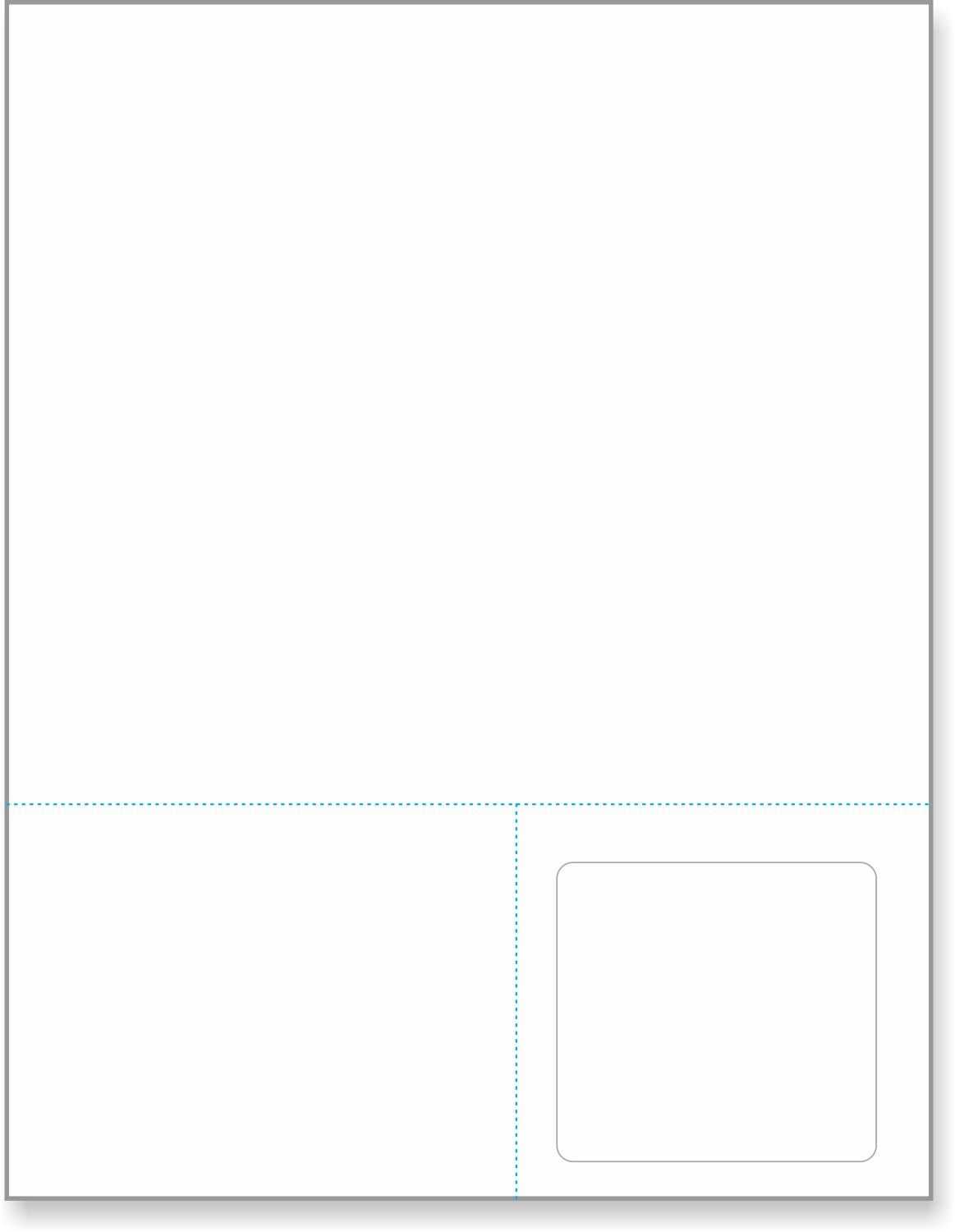 Integrated Combined Label Form, 1 Label - 2.937