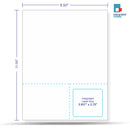 Integrated Label, 1 Label, Size - 2.937" x 2.75" SKU: IF1018