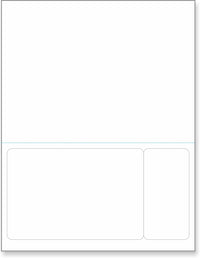 2 Labels - 6" x 4" & 2 X 4" SKU: IF1022