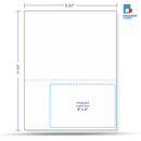 Integrated Label, 1 Label, Size - 6" x 4" SKU: IF1019
