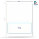 Integrated Label, 1 Label, Size - 8" x 3-1/2" SKU: IF1024
