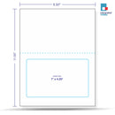 Integrated Label, 1 Label, Size - 7" x 4.25" SKU: IF1027