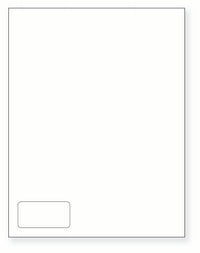 Integrated Label, 1 Label, Size: 2.5" x 1.25" SKU: IF1033