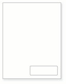 Integrated Label, 1 Label, Size: 4" x 1.333" SKU: IF1034