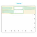 Self-Laminated PolyBand & 24 Labels per Sheet, Measuring 2.5 x 0.975". SKU: PB2-250-975