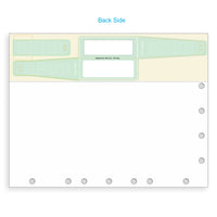Self-Laminated PolyBand & 24 Labels per Sheet, Measuring 2.5 x 0.975". SKU: PB2-250-975