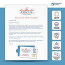 Real Card Form 7.5 mil duplex printing, with one plastic card at the bottom. SKU: RC1WL