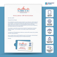 Real Card Form 7.5 mil duplex printing, with one plastic card at the bottom. SKU: RC1WL