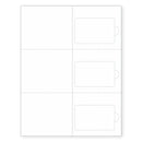 Real Card Form 7.5 mil duplex printing, with three plastic cards on the right. SKU: RC3WL