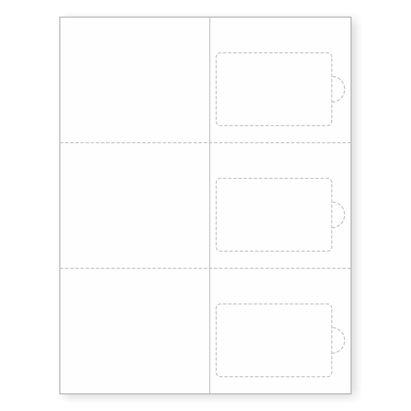 Real Card Form 7.5 mil duplex printing, with three plastic cards on the right. SKU: RC3WL