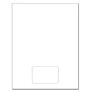 Integrated Card Form 1 Integrated Card with a 2 mil. backer; card at the bottom. SKU: IF1060