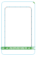 Duplex Thermal 1 Up Shipping Label and Packing Slip. SKU: 2SS