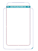 Duplex Thermal 1 Up Shipping Label and Packing Slip. SKU: AA2SS