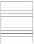 8-1/2 x 11" White Laser Label, 14 Labels per Sheet Measuring 8.5" x 0.75". SKU: 260W