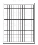 8-1/2 x 11" White Laser Label, 160 Labels per Sheet Measuring 0.5" x 1". SKU: 182W