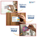 MagNot Repositionable Integrated Card Form, with one 5 mil polyester card at the bottom. SKU: IF1070