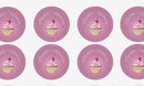 8-1/2 x 11" White Laser Label, 12 Round Labels per Sheet Measuring 2" Round. SKU: B77W